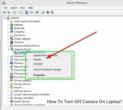 How To Turn Off Camera On Laptop fix 3