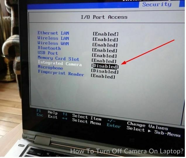 How To Turn Off Camera On Laptop fix 6